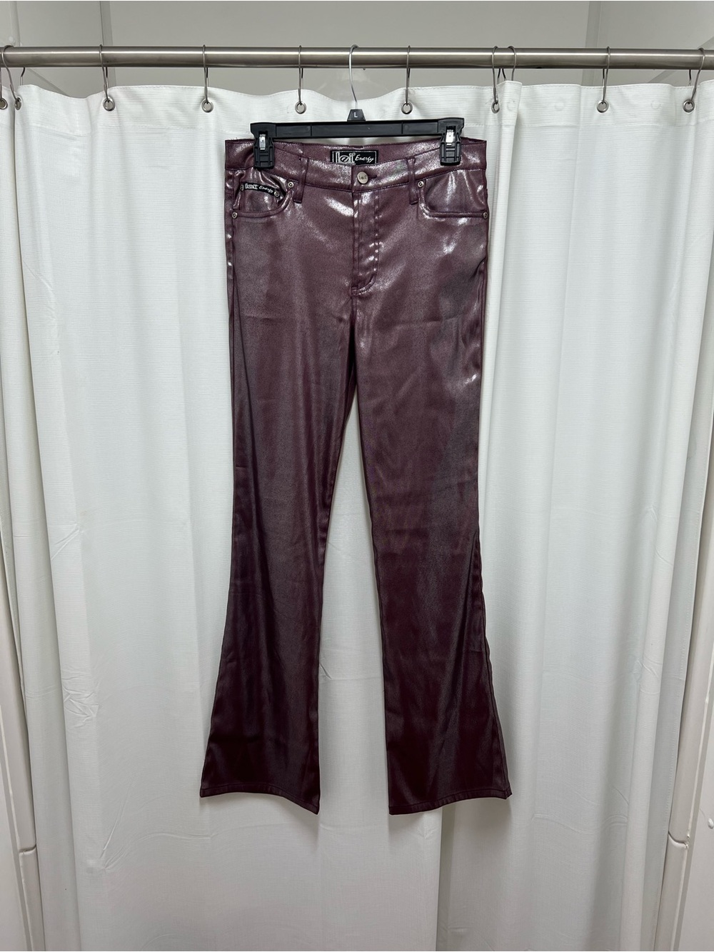 NWOT L.E.I. Metallic Faux Leather Pants